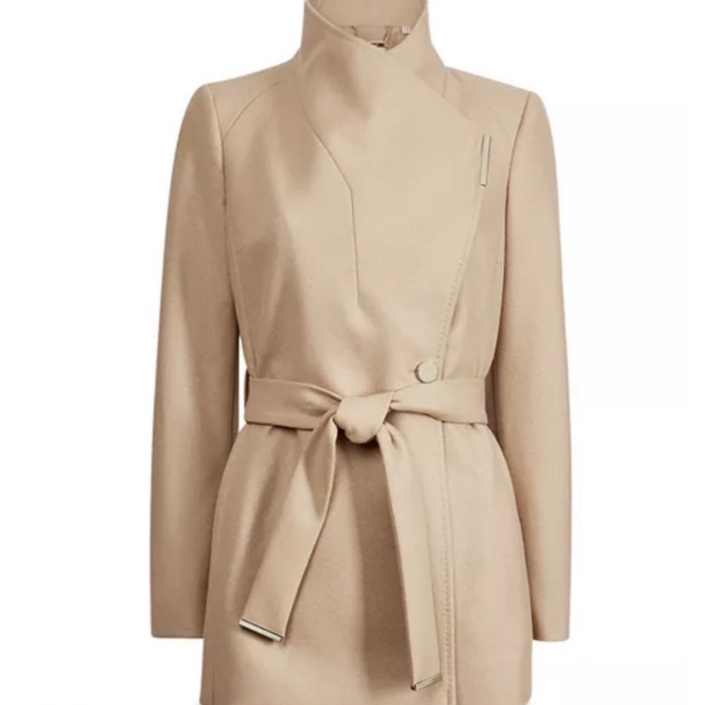NWT Ted baker Belted Wrap Coat